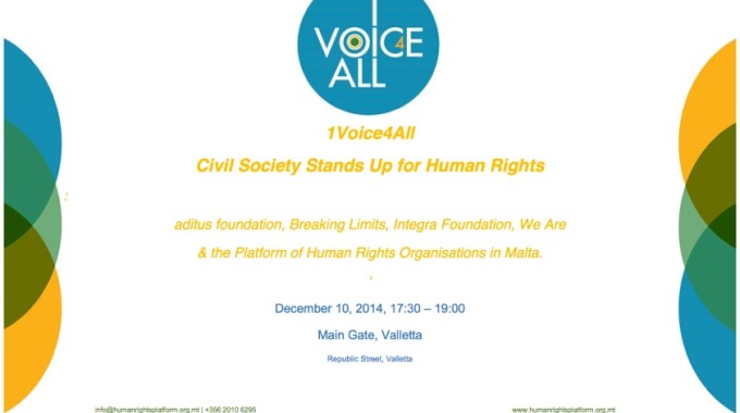 1Voice4All – Civil Society Stands Up for Human Rights